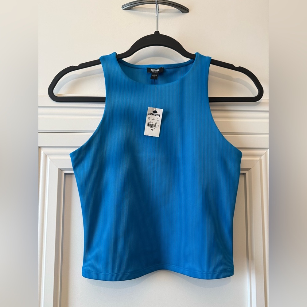 Express Women's Bright Blue Tank Top